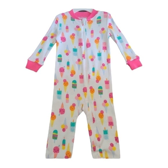 Little Me Adorable Frozen Dessert Pattern Sleeper Size 24 months - Picture 2 of 2